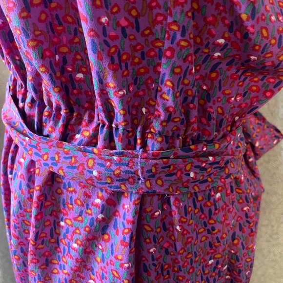 Rebecca’s Taylor Print Silk Dress - Picture 5 of 8